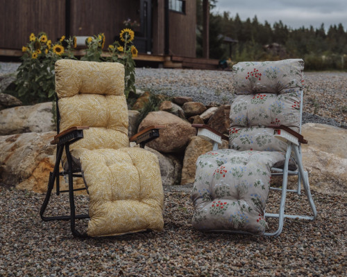 Relax Tuinstoel Met Voetensteun