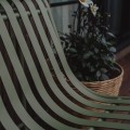 Design Loungestoel - Metaal - Groen 3900-4000