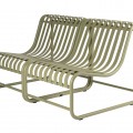 Design Loungestoel - Metaal - Groen 3900-4000