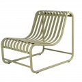 Design Loungestoel - Metaal - Groen 3900-4000