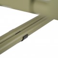 Design Loungestoel - Metaal - Groen 3900-4000