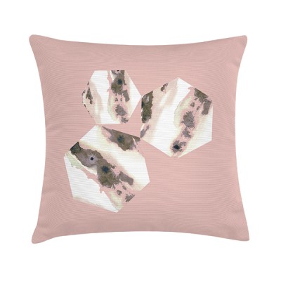 Trendyard Tak Design Sierkussen Cassia Rhubarb Custard 45 X 45 Cm Roze trendyard kopen in de aanbieding