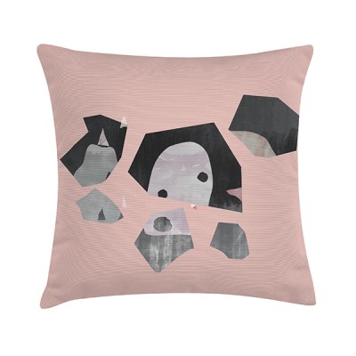 Trendyard Tak Design Sierkussen Polyantha Pink 45 X 45 Cm Roze trendyard kopen in de aanbieding